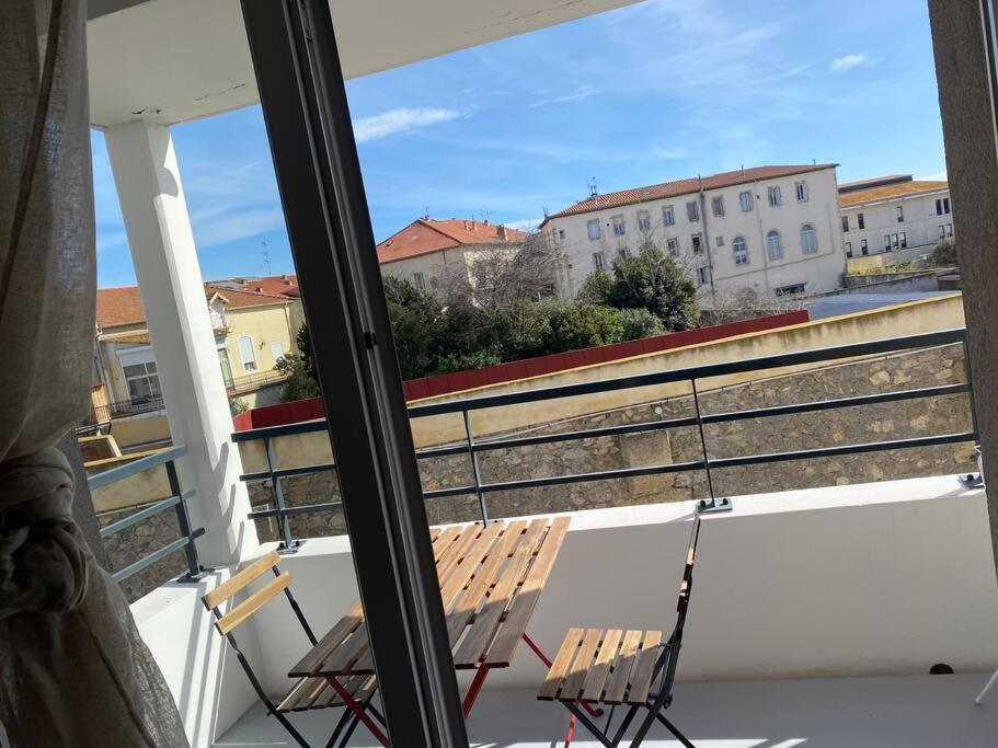 塞特港Cosy T3 Gare Terrasse + Parking公寓 外观 照片