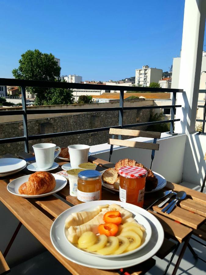 塞特港Cosy T3 Gare Terrasse + Parking公寓 外观 照片
